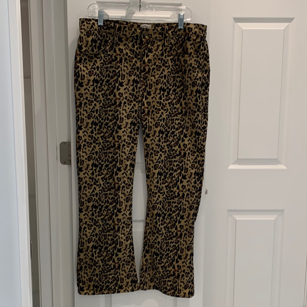 J Crew Leopard Print Pants